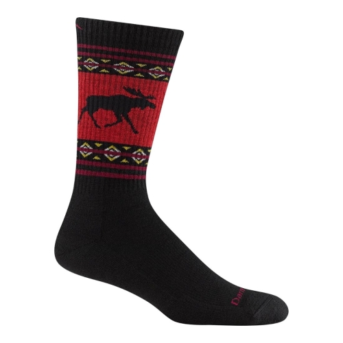 Męskie skarpety trekkingowe Darn Tough M'S VanGrizzle Boot Midweight Hiking Sock – Moose Black