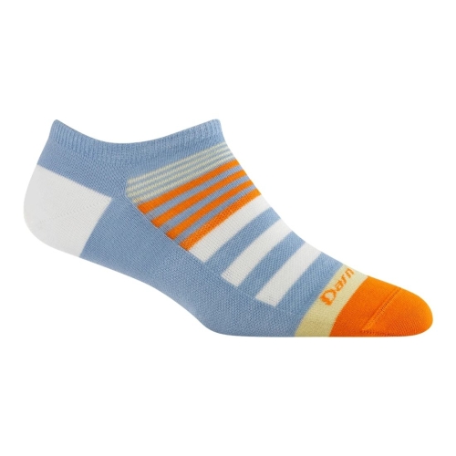 Darn Tough Women's Beachcomber No Show Lightweight Lifestyle Socks – Sky