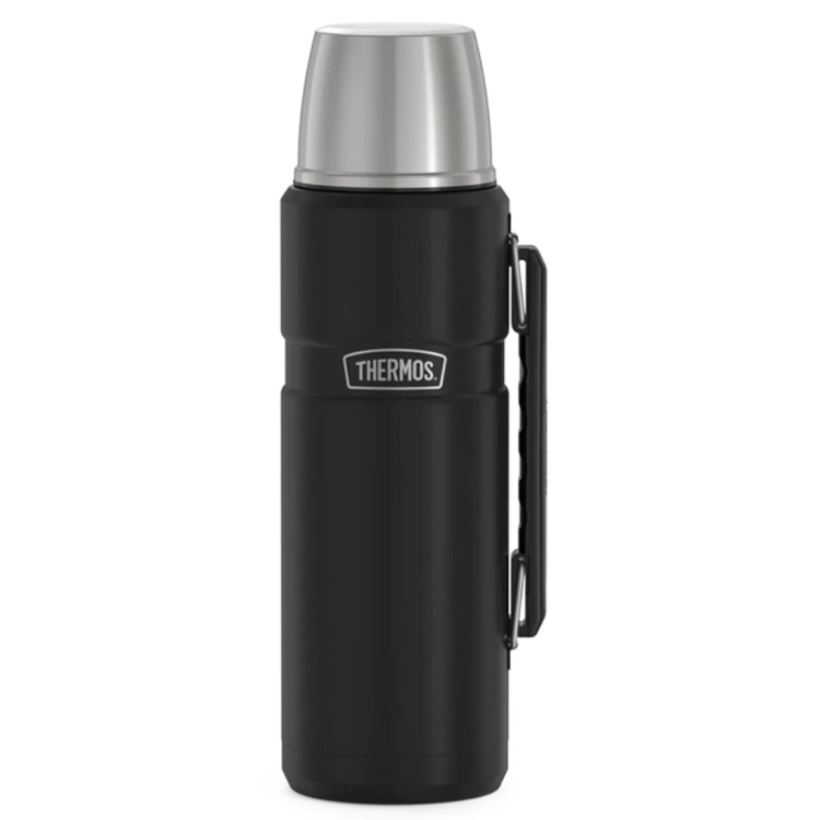 Duży termos z uchwytem THERMOS King 1,2L - Matte Black