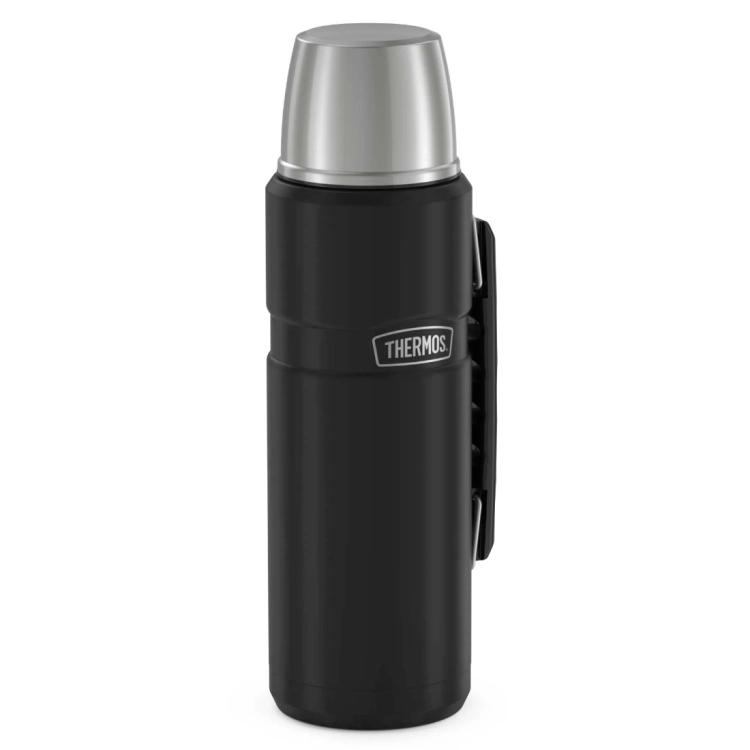 Duży termos z uchwytem THERMOS King 1,2L - Matte Black
