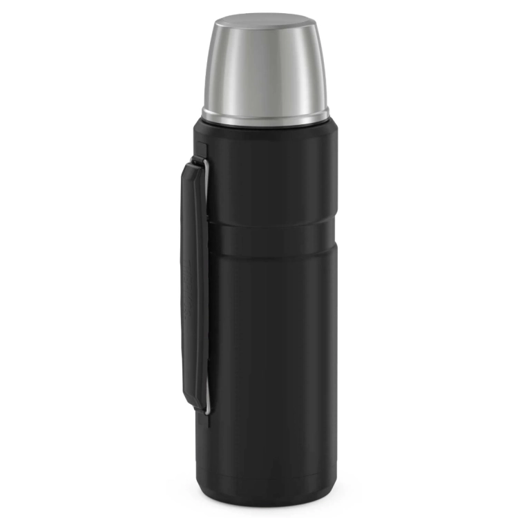 Duży termos z uchwytem THERMOS King 1,2L - Matte Black