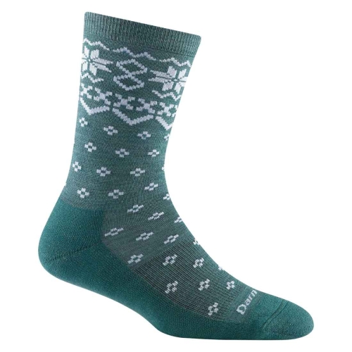 Darn Tough Women's Shetland Crew Lightweight Lifestyle Sock – Teal