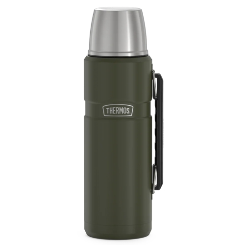 Duży termos z uchwytem THERMOS King 1,2L - Army Green