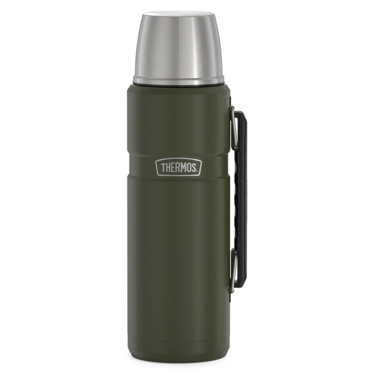 Duży termos z uchwytem THERMOS King 1,2L - Army Green