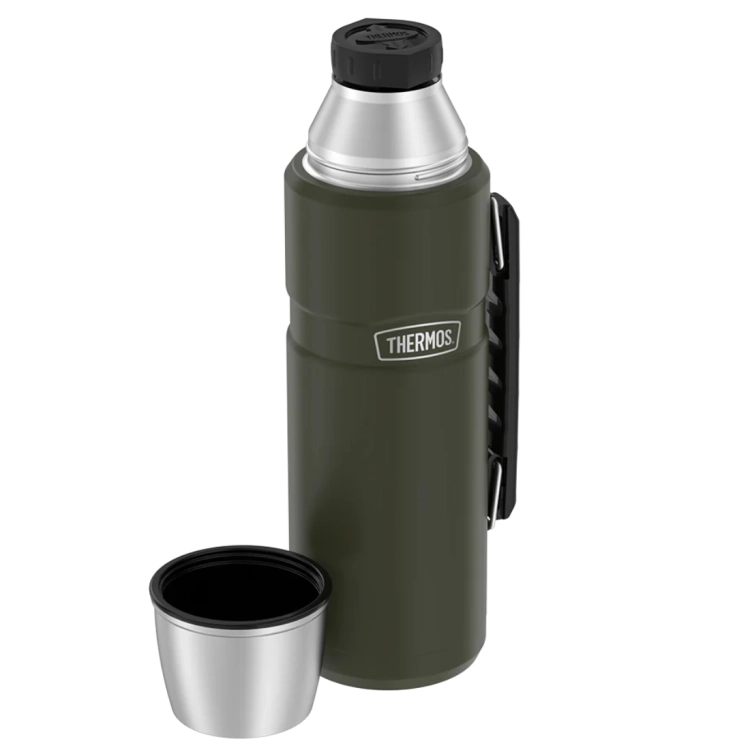 Duży termos z uchwytem THERMOS King 1,2L - Army Green