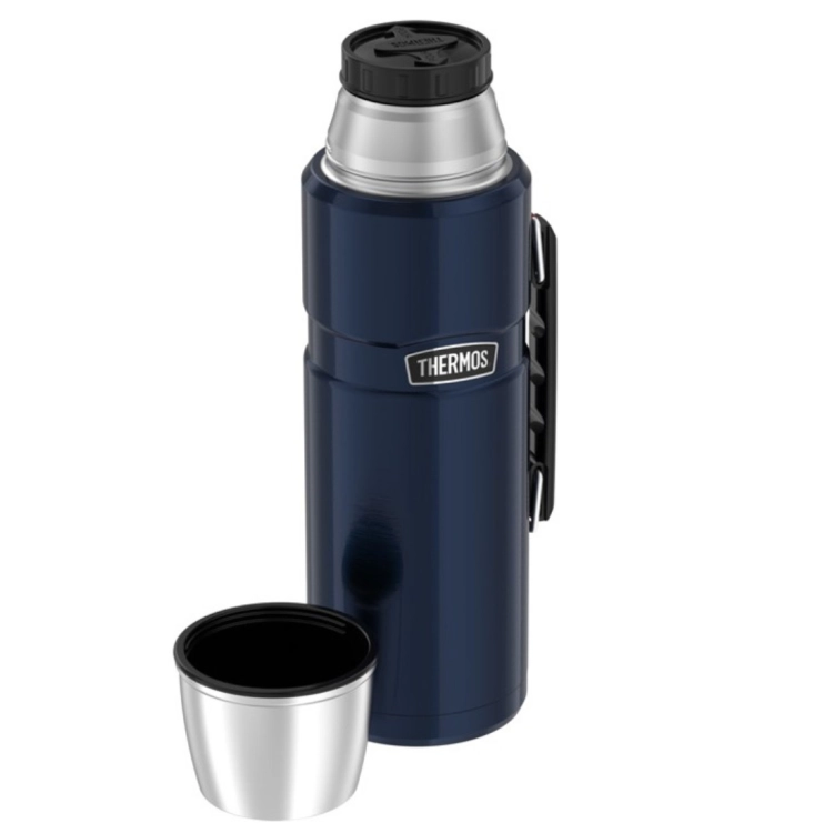Pojemny termos z uchwytem THERMOS King 2,0L - Midnight Blue