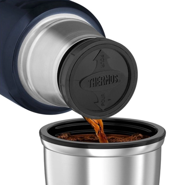 Pojemny termos z uchwytem THERMOS King 2,0L - Midnight Blue