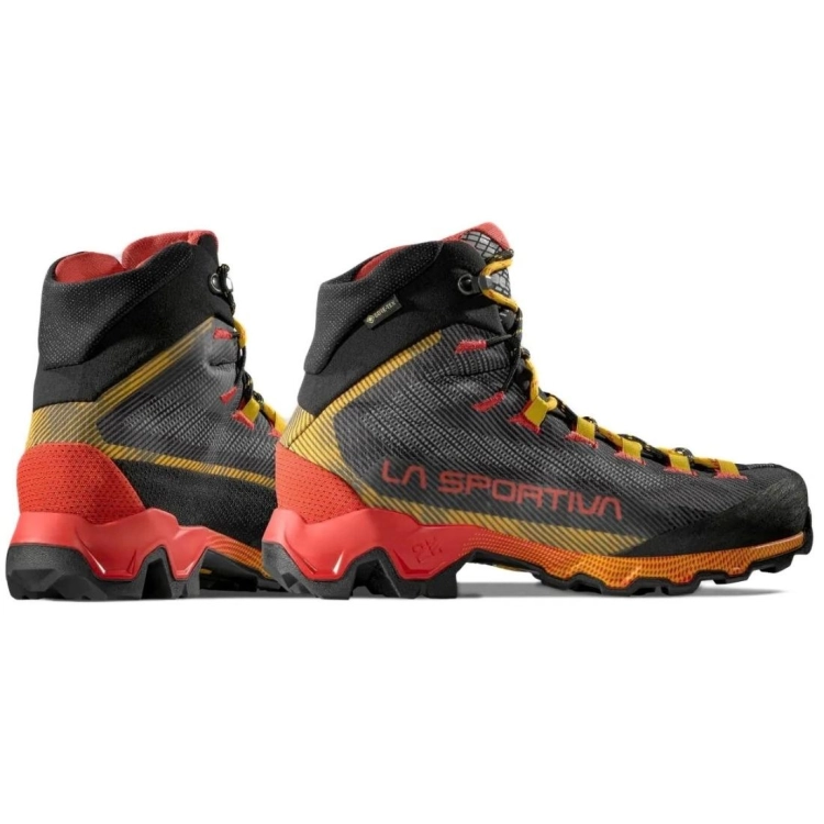 Męskie buty trekkingowe La Sportiva Aequilibrium Hike GTX – Carbon/Yellow