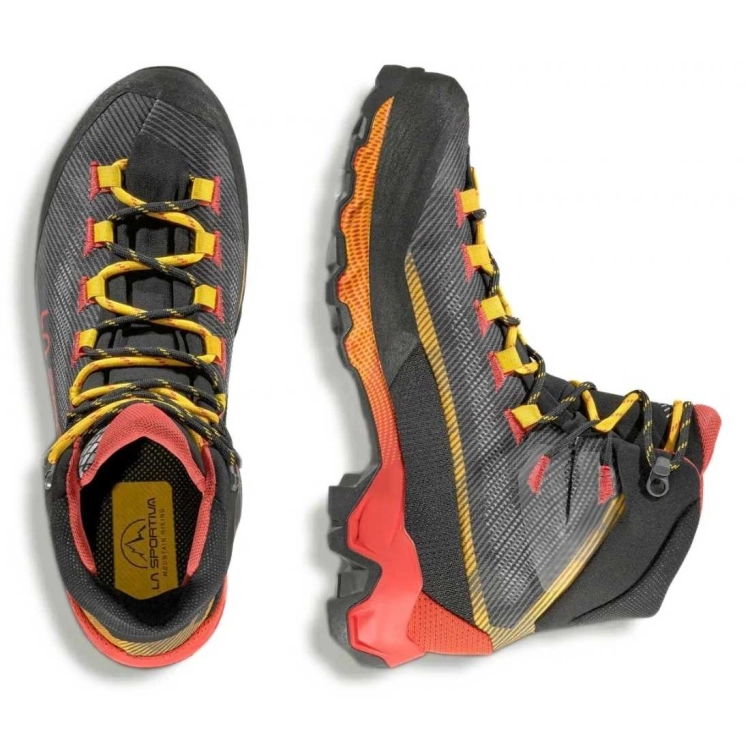 Męskie buty trekkingowe La Sportiva Aequilibrium Hike GTX – Carbon/Yellow