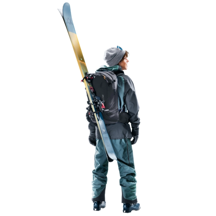 Lekki plecak skitourowy Deuter Freerider 30 - Black