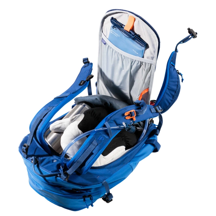 Lekki plecak skitourowy Deuter Freerider 30 - Neptune-Nightblue