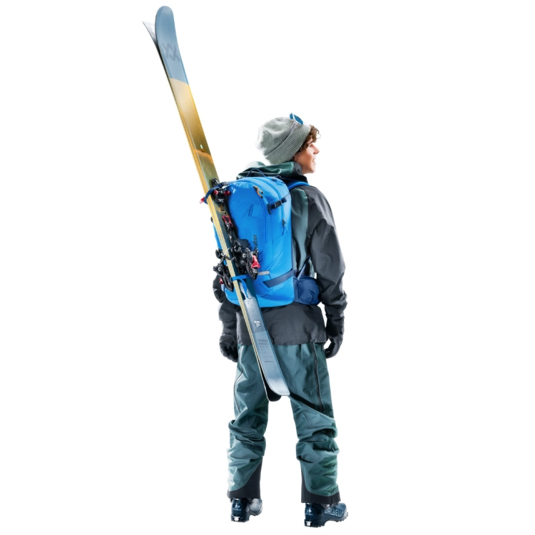 Lekki plecak skitourowy Deuter Freerider 30 - Neptune-Nightblue