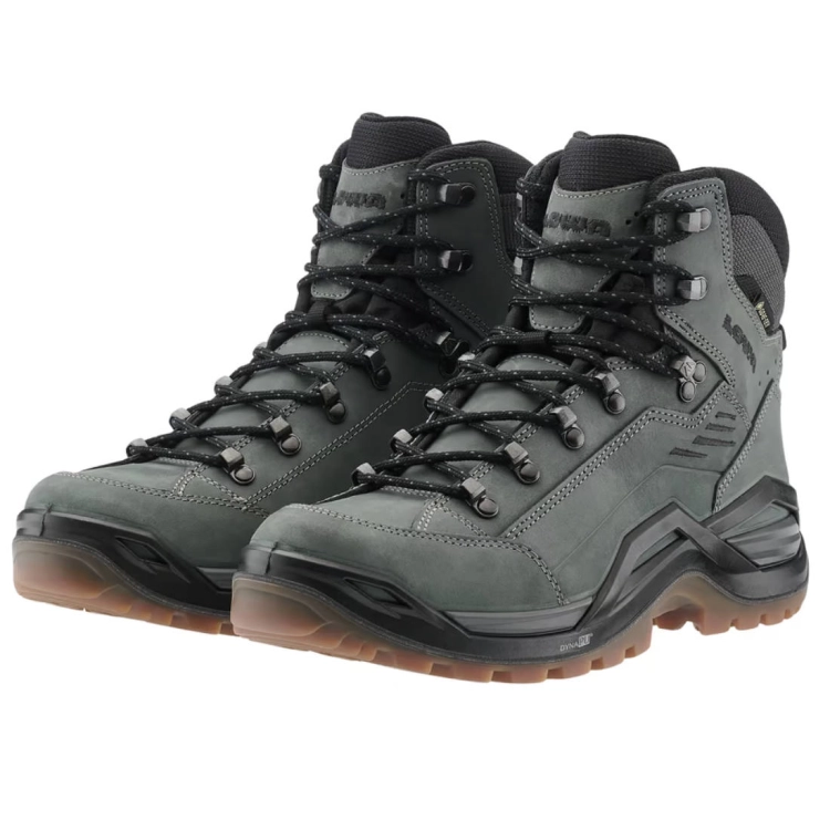 Męskie buty trekkingowe Lowa Renegade EVO GTX MID - Dark Grey/Black