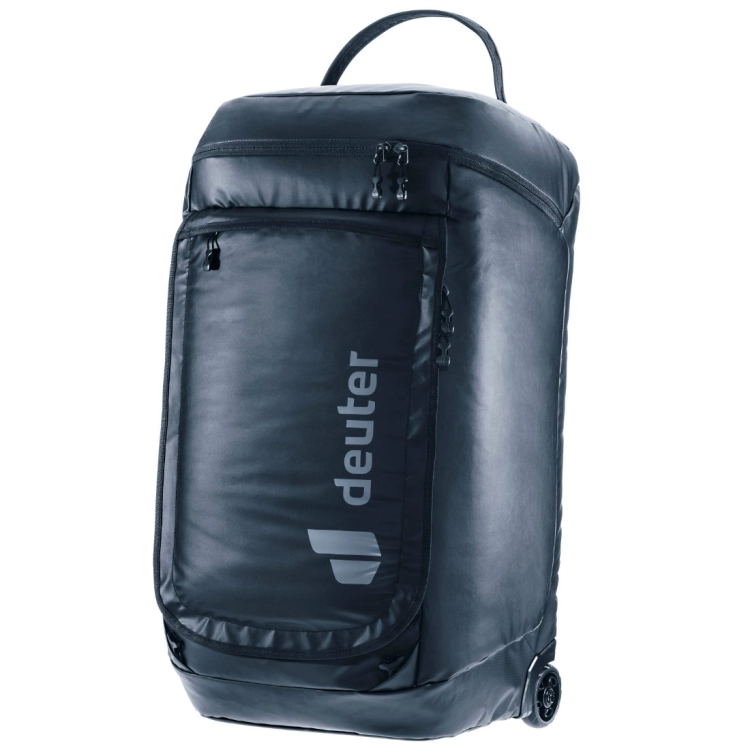 Składana torba podróżna z kółkami Deuter Duffel Pro Roller 90 - Black