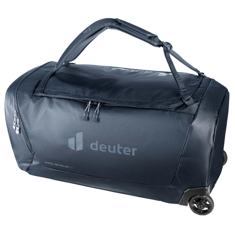 Składana torba podróżna z kółkami Deuter Duffel Pro Roller 90 - Black