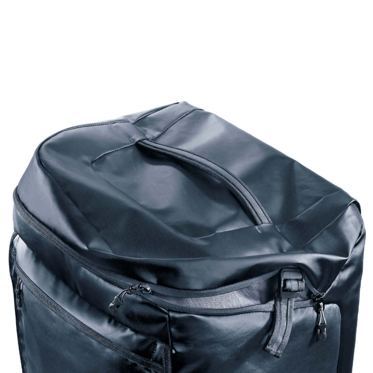 Składana torba podróżna z kółkami Deuter Duffel Pro Roller 90 - Black