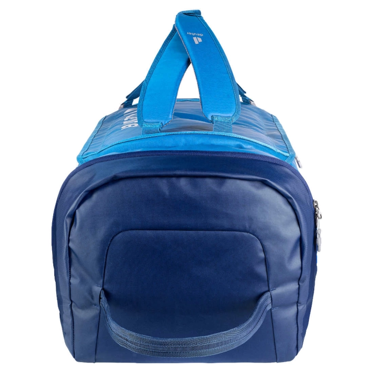 Składana torba podróżna z kółkami Deuter Duffel Pro Roller 90 - Neptune-Nightblue