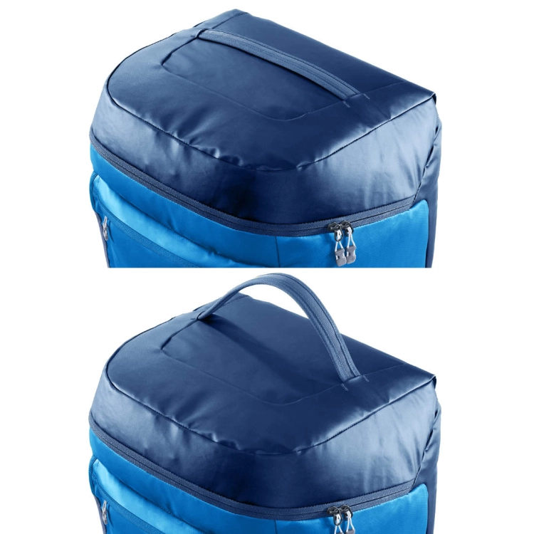 Składana torba podróżna z kółkami Deuter Duffel Pro Roller 90 - Neptune-Nightblue