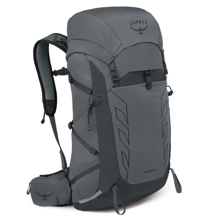 Męski plecak turystyczny Osprey Talon 33 – Phantom Grey Dark Charcoal