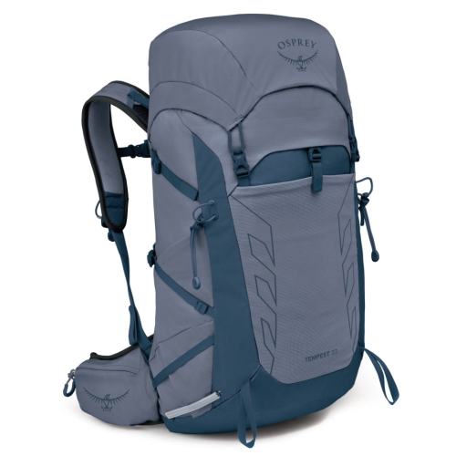 Damski plecak turystyczny Osprey Tempest 33 – Anchor Blue Atlas