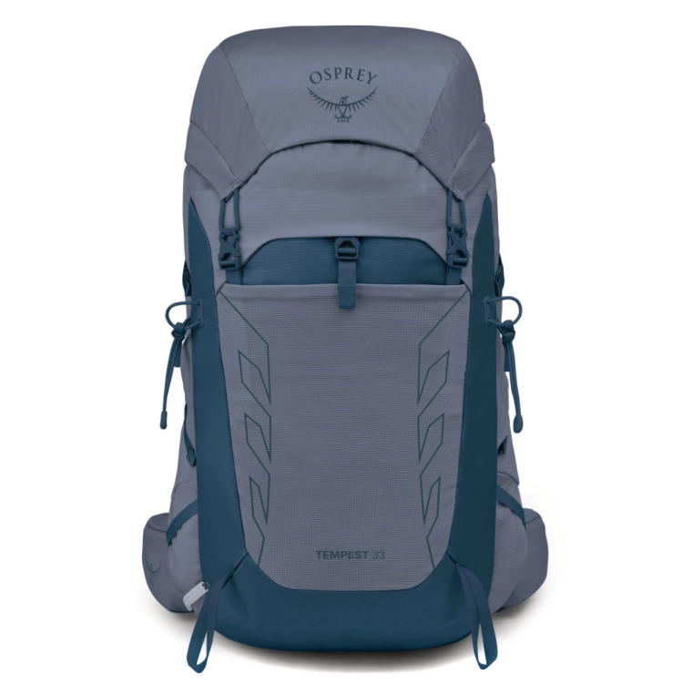 Damski plecak turystyczny Osprey Tempest 33 – Anchor Blue Atlas