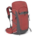 Damski plecak turystyczny Osprey Tempest 33 – Red Pampas Coal Grey