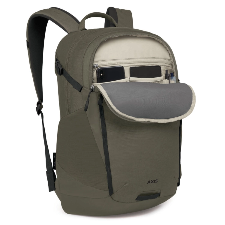 Plecak miejski na laptopa Osprey Axis 24 - Earl Grey