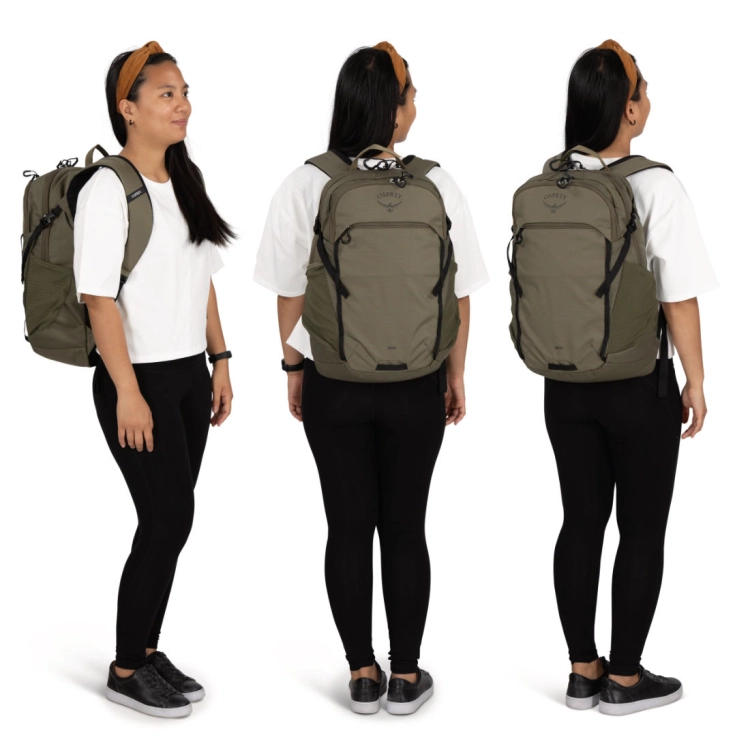 Plecak miejski na laptopa Osprey Axis 24 - Earl Grey