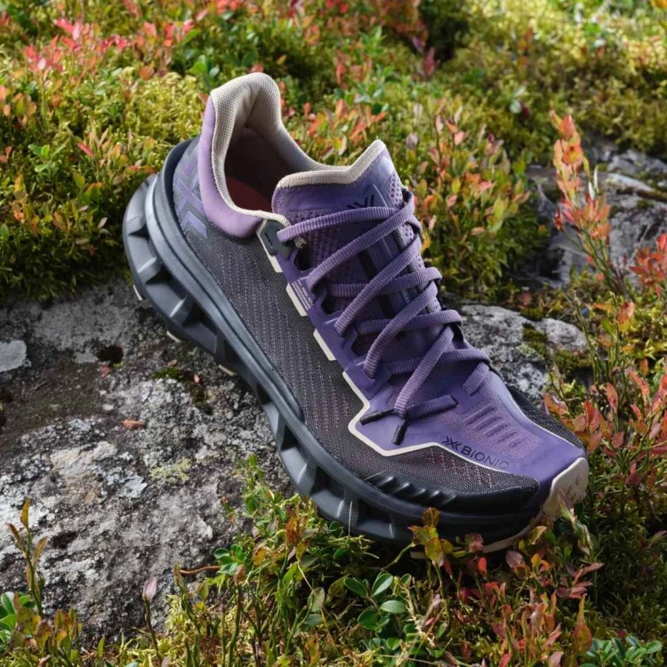 Buty do biegania X-Bionic Terraskin X03 – Deep Purple/X Black/Sand