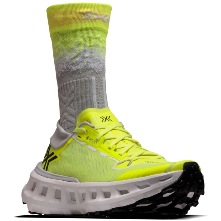 Buty do biegania X-Bionic Terraskin X03 Gore-Tex – Fluo Yellow/X White/Silver Grey