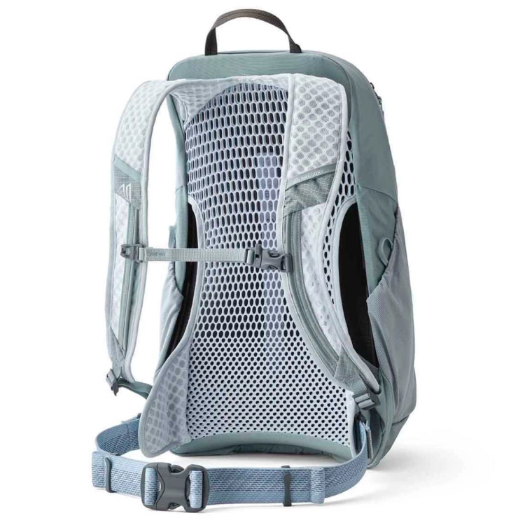 Lekki plecak z wentylacją Gregory Arrio 20 - Sage Grey