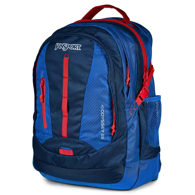 Pojemny plecak na laptopa JanSport Odyssey – Navy