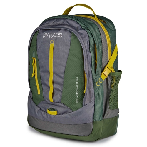 Pojemny plecak na laptopa JanSport Odyssey – Cargo Green