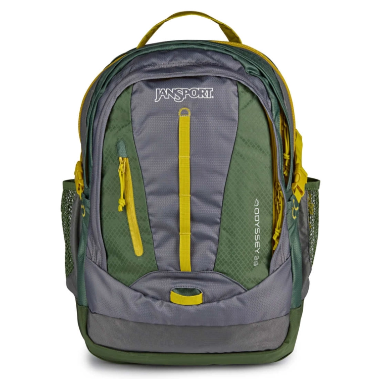 Pojemny plecak na laptopa JanSport Odyssey – Cargo Green