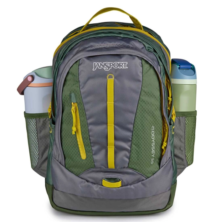 Pojemny plecak na laptopa JanSport Odyssey – Cargo Green