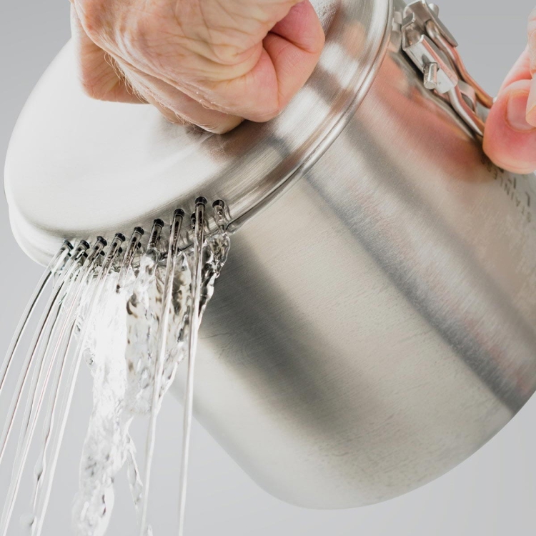 Zestaw naczyń turystycznych GSI Outdoors Glacier Stainless Dualist
