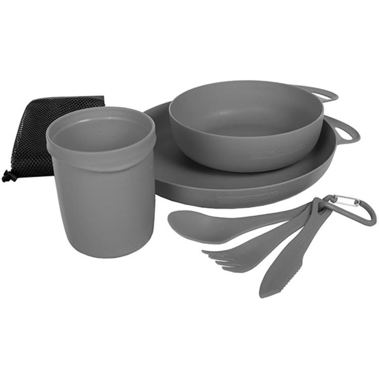 Zestaw naczyń turystycznych Sea To Summit Delta Camp Set - Grey