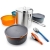 Zestaw naczyń turystycznych GSI Outdoors Glacier Stainless Dualist