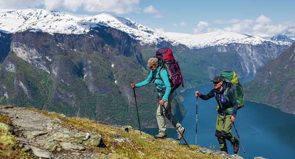 Duży plecak trekkingowy