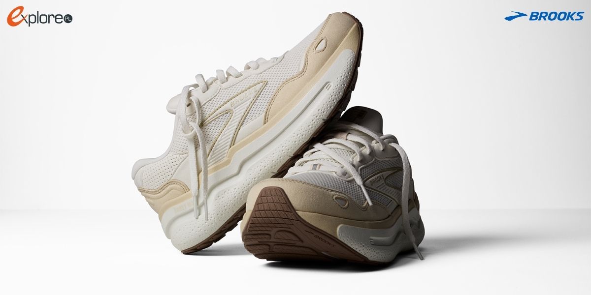 Buty Brooks Max SE na szarym tle