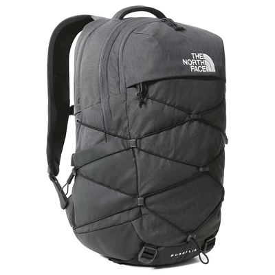 PLECAK THE NORTH FACE BOREALIS-ASPHALT GREY LIGHT HEATHER/TNF BLACK
