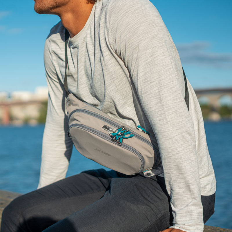 Biodrówka antykradzieżowa Pacsafe ECO Waist Pack