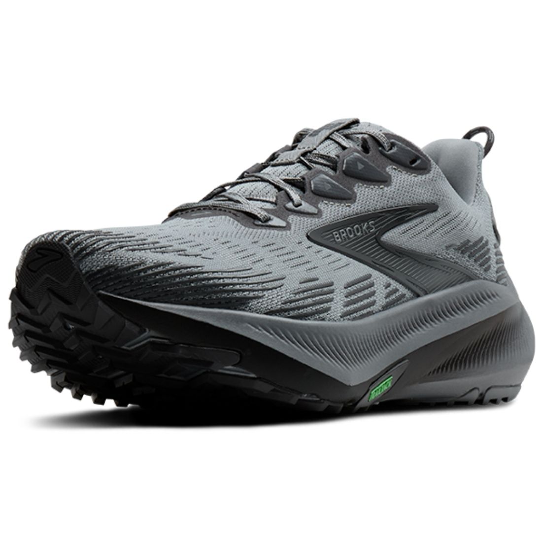 Męskie buty do biegania Brooks Ghost Trail – Gray/Blackened Pearl