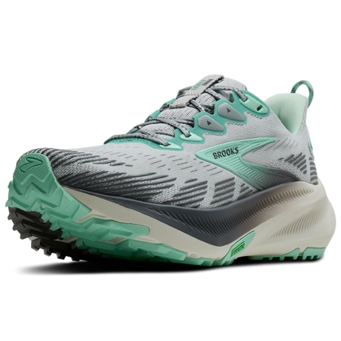 Damskie buty do biegania Brooks Ghost Trail – Harbor Mist/Poppy/Yucca